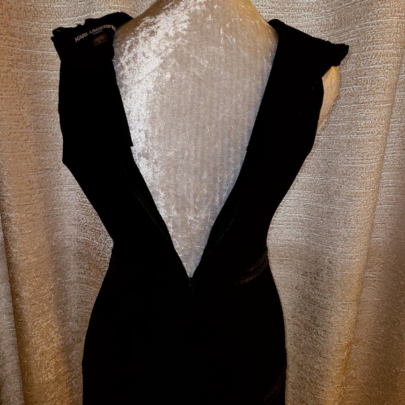 Karl Lagerfeld Black Mini Dress - Picture 7 of 9